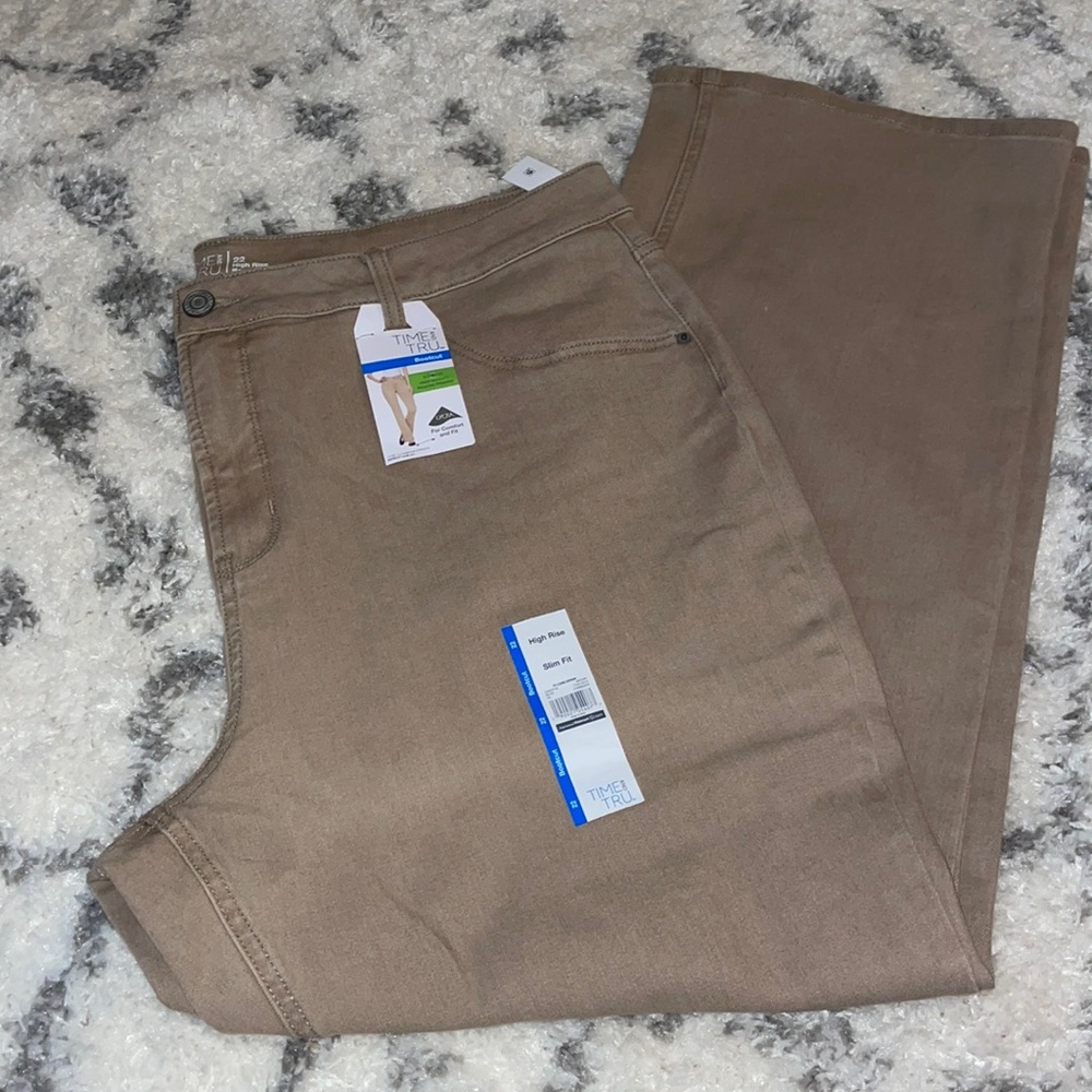 Time and Tru high rise boot jeans